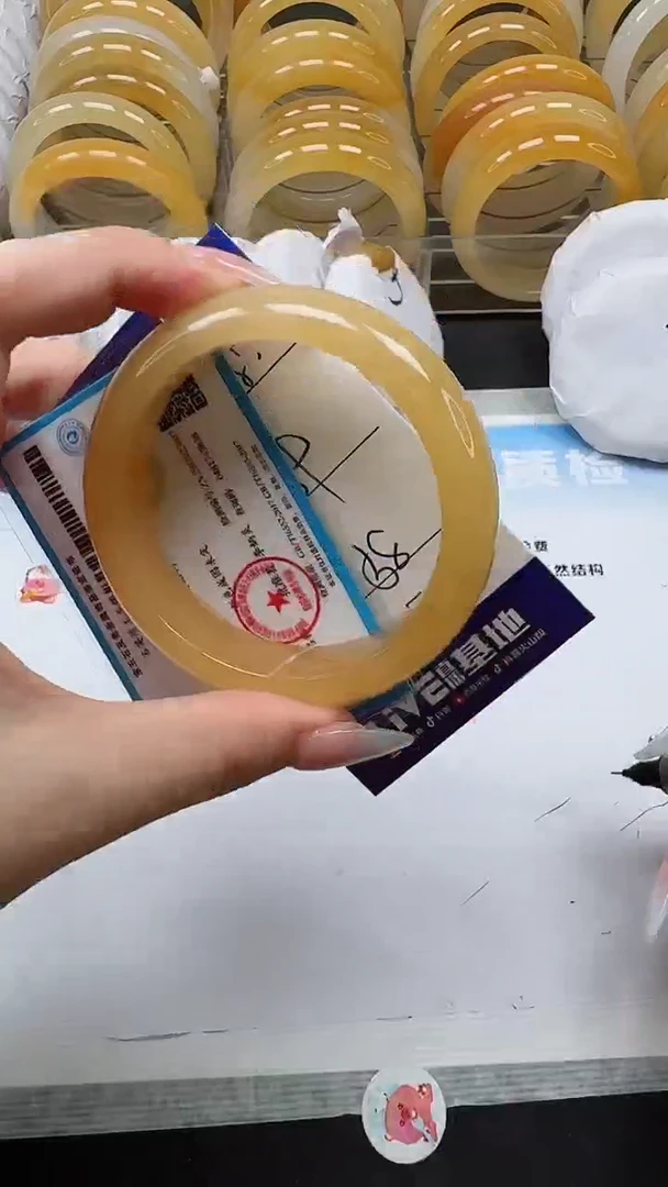 未镶嵌手镯石英质玉48
