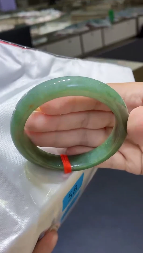 未镶嵌手镯翡翠翡翠手镯58