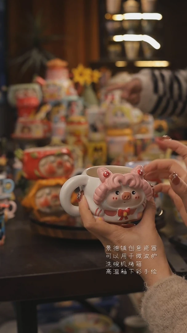 景德镇釉下彩绘设计师款式陶瓷