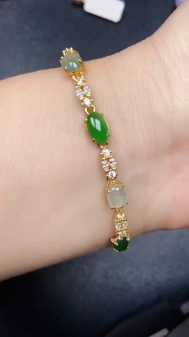 银S925镶嵌戒指翡翠2150