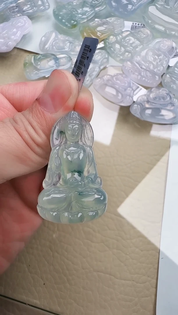颈饰未镶嵌翡翠缅甸翡翠a货