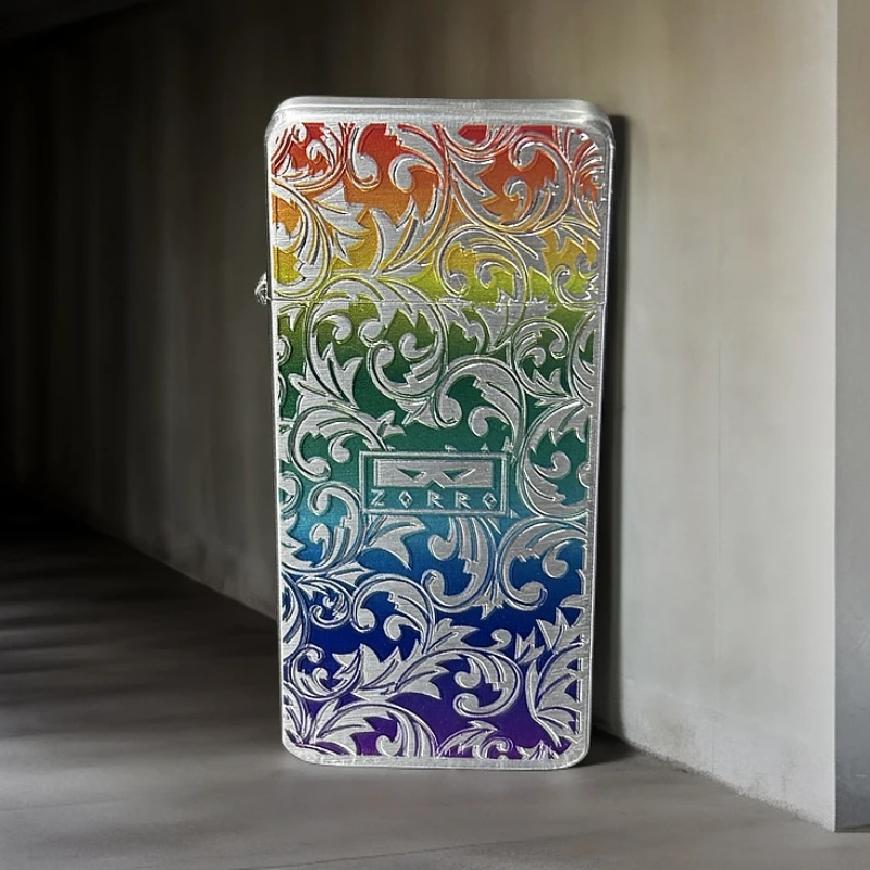 【ZC5-003】ZORRO二代彩虹糖草花防风打火机