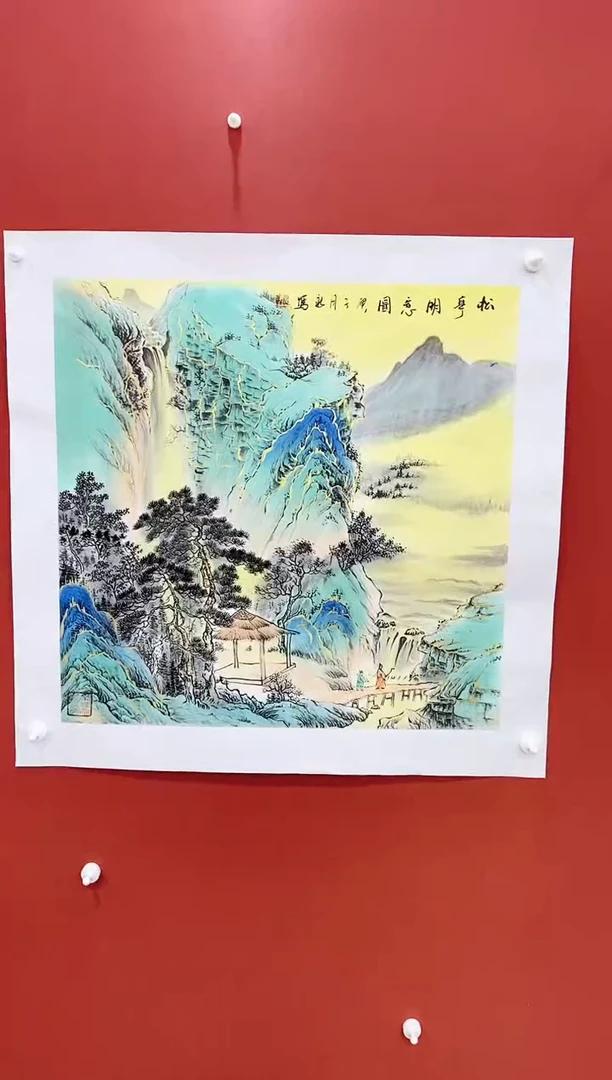 国画王月新国画作品
