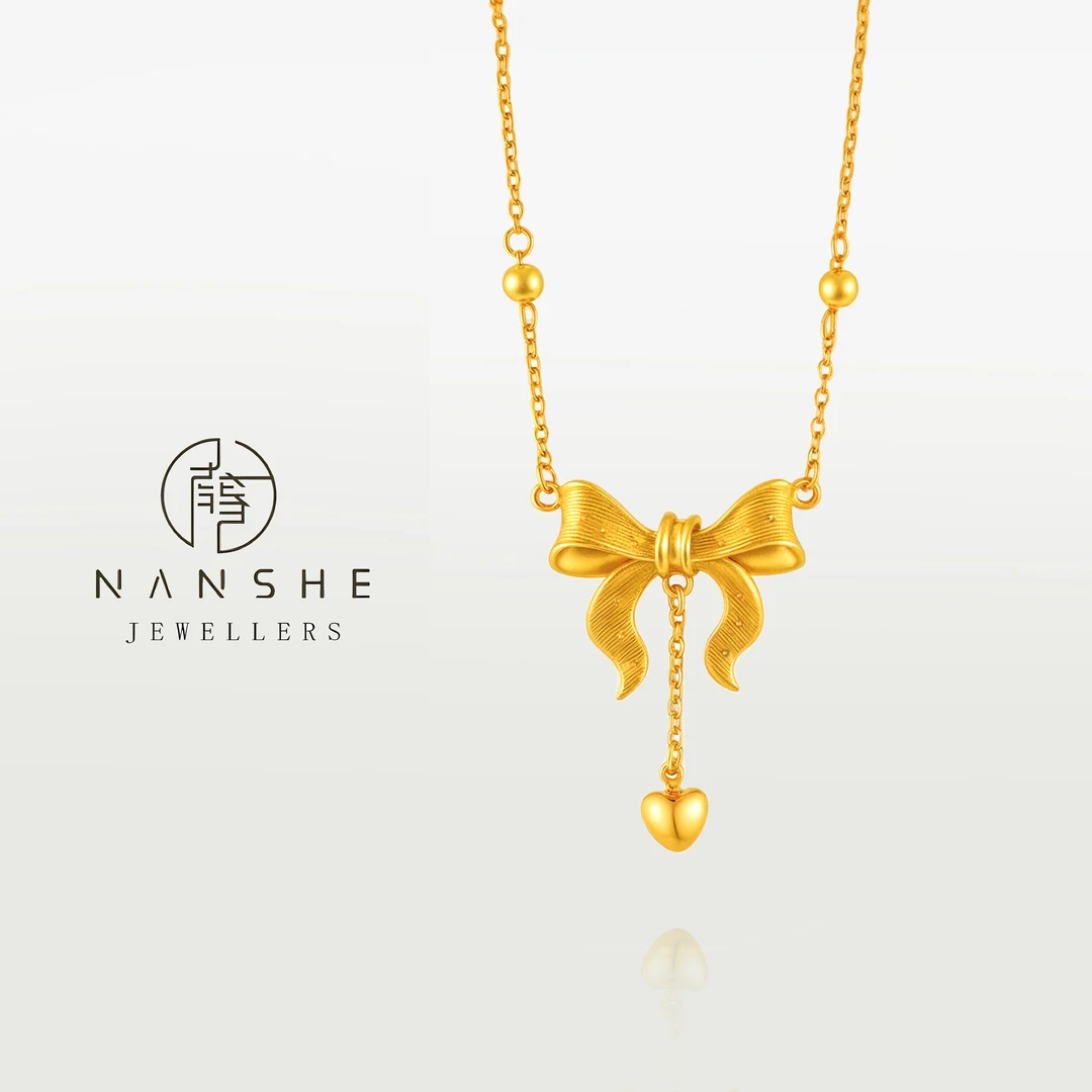 NANSHE/南奢 轻奢时尚蝴蝶项链气质优雅甜美 L765