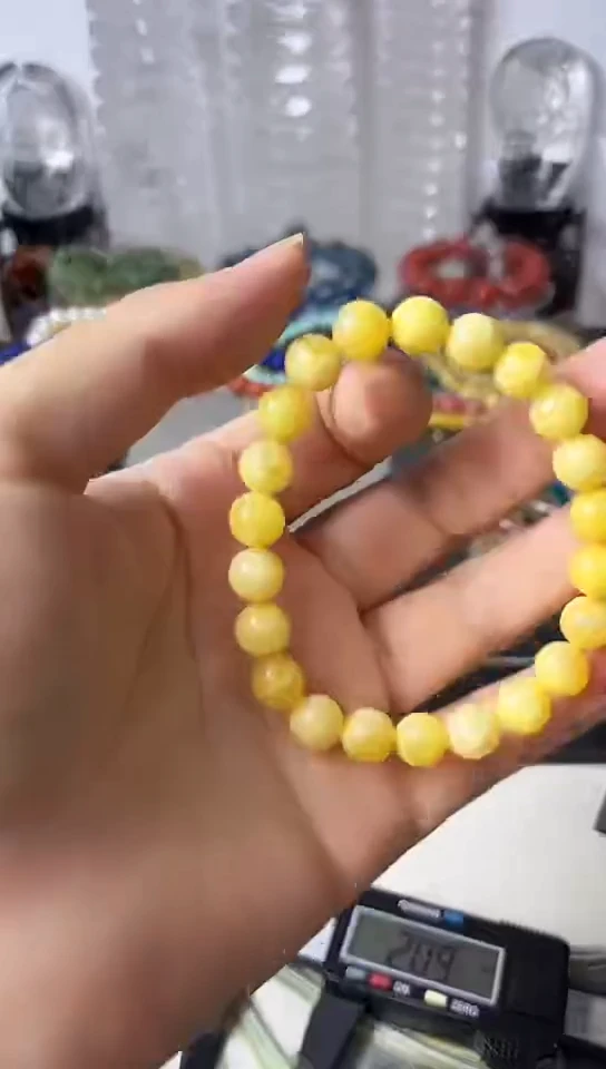 【闪购商品】琥珀手链未镶嵌矿坑