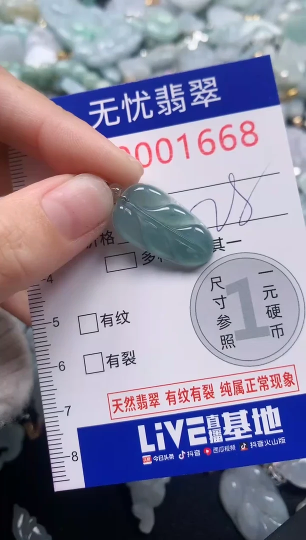 颈饰未镶嵌翡翠1668