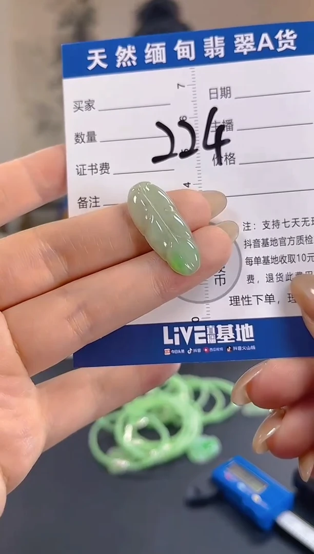 颈饰未镶嵌翡翠纯天然缅甸翡翠A货