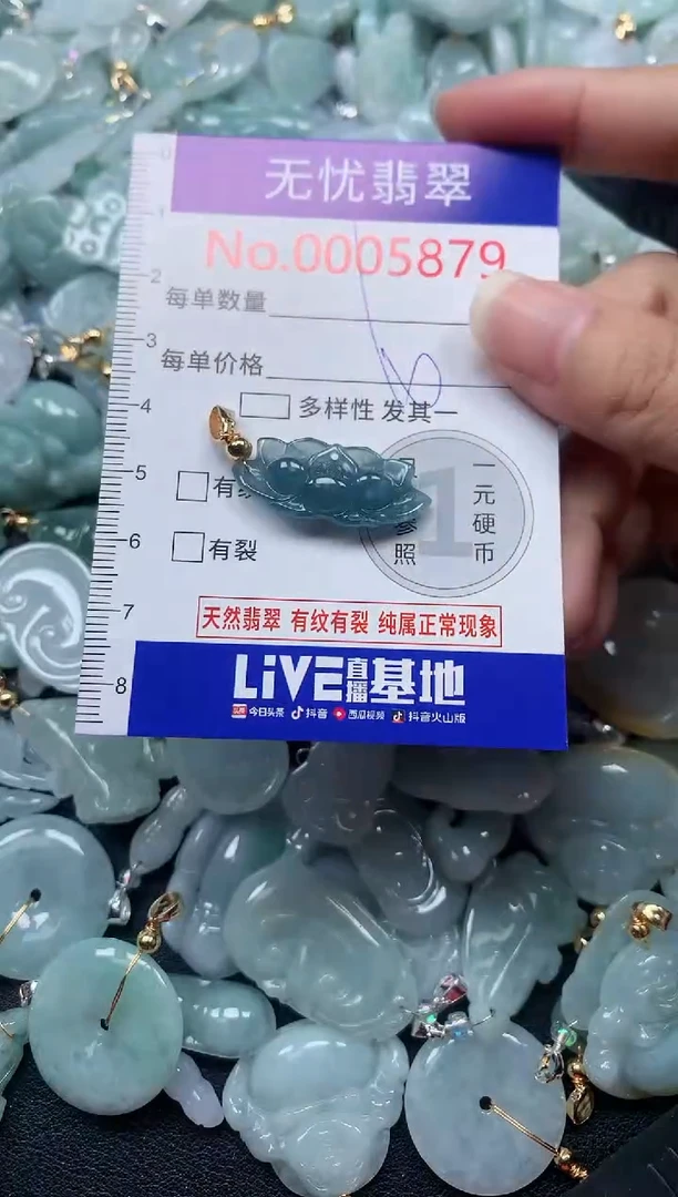 颈饰未镶嵌翡翠5879