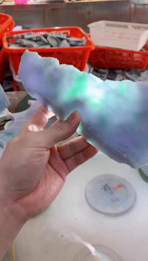 翡翠未镶嵌颈饰0朗0翡翠珠宝 664