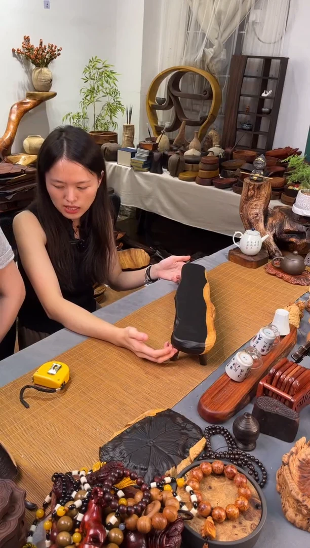 紫光檀展示台43-10-7.5