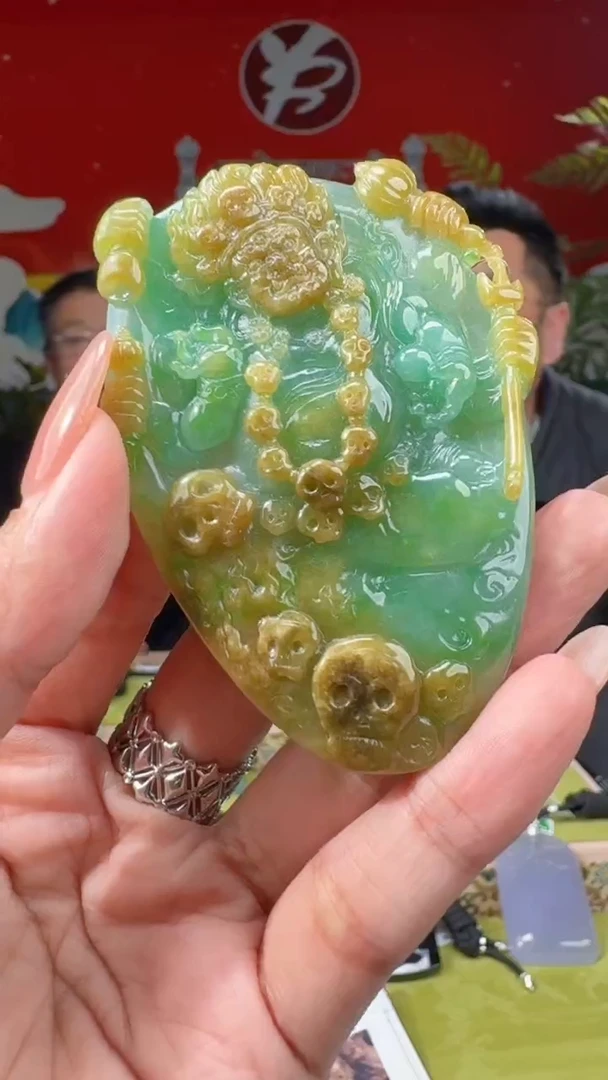 【闪购商品】翡翠颈饰未镶嵌122  /天然a货翡翠