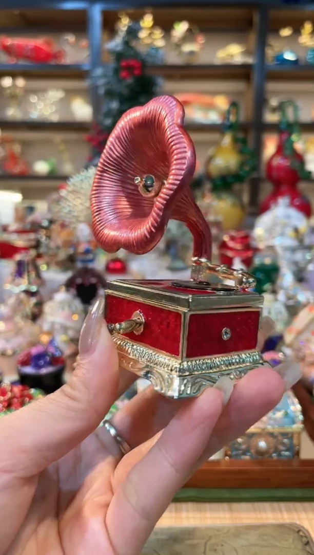 【闪购商品】精致珐琅彩首饰盒