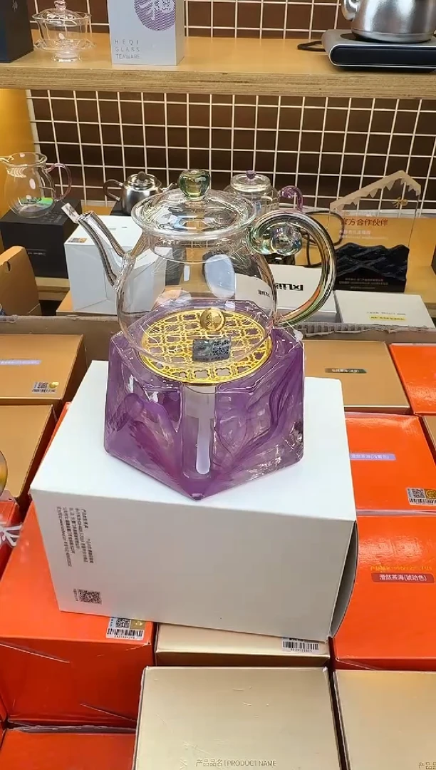 @@禾器幻彩清莲壶迷翠