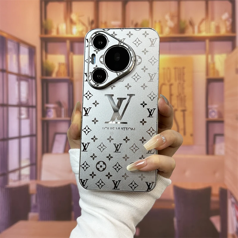 电镀适用华为Pura70手机壳新款p70pro老花mate60pro高级70pro网红