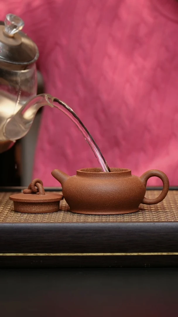 茶壶紫砂紫砂 双圈