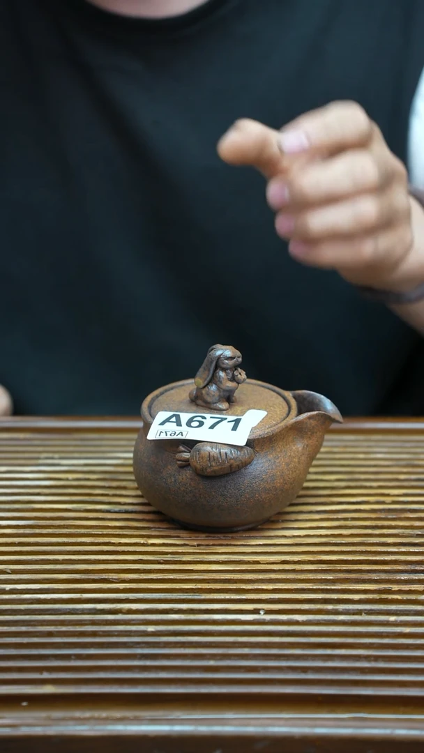 粗陶手工手做茶具