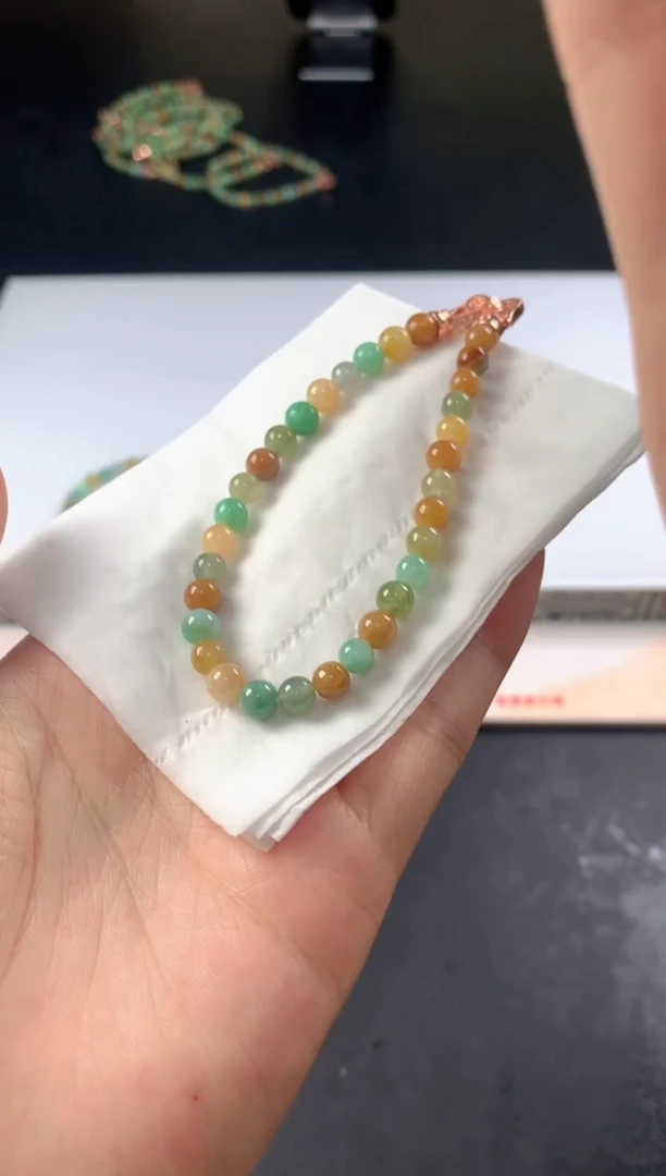 未镶嵌定制翡翠毛货抛光多样性发一条