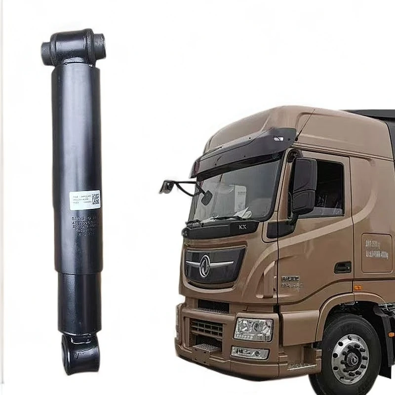 适用东风天龙KL旗舰KX前桥钢板减震器天龙启航轻盈版VL避震器总成