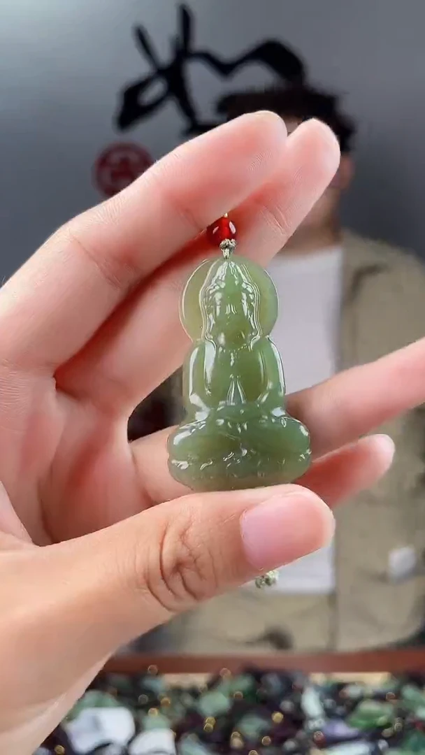 和田玉未镶嵌颈饰拍一发一，多样性发货