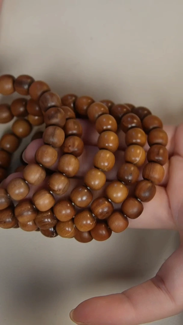 【闪购商品】檀香木手串/手链老山檀香10*11老型白檀香瑕疵