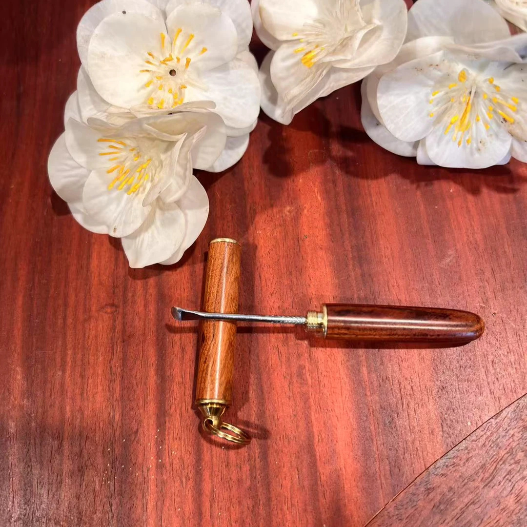 供销严选-缅甸花梨大果紫檀挖耳勺