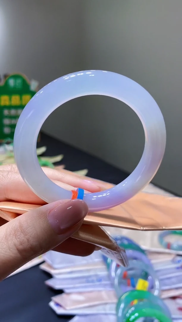 未镶嵌手镯翡翠k89天然A货缅甸翡翠54.5