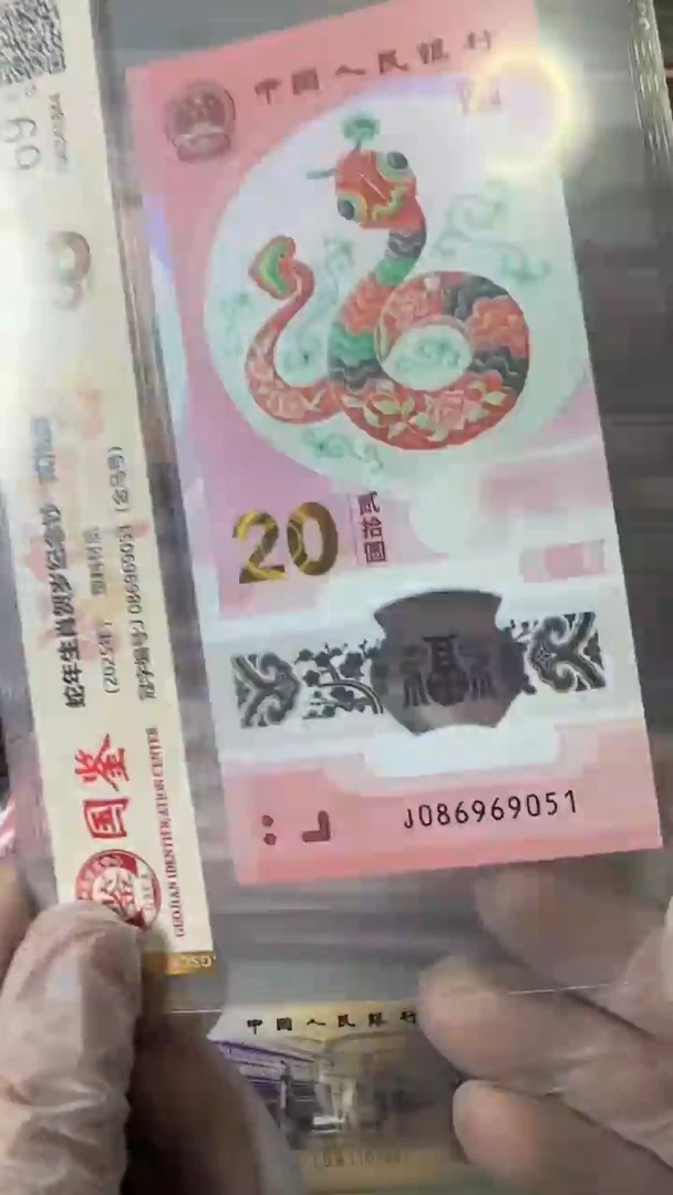 【闪购商品】塑料086969051-蛇钞单张!!