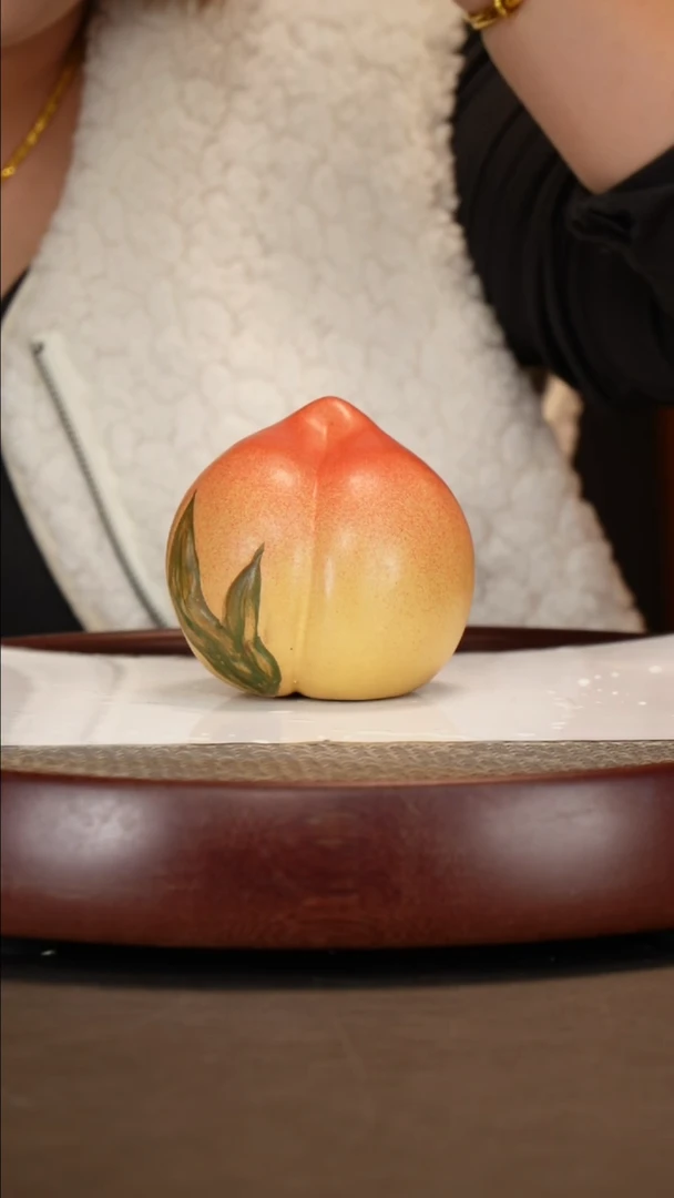 【闪购商品】紫砂茶壶茶宠大寿桃