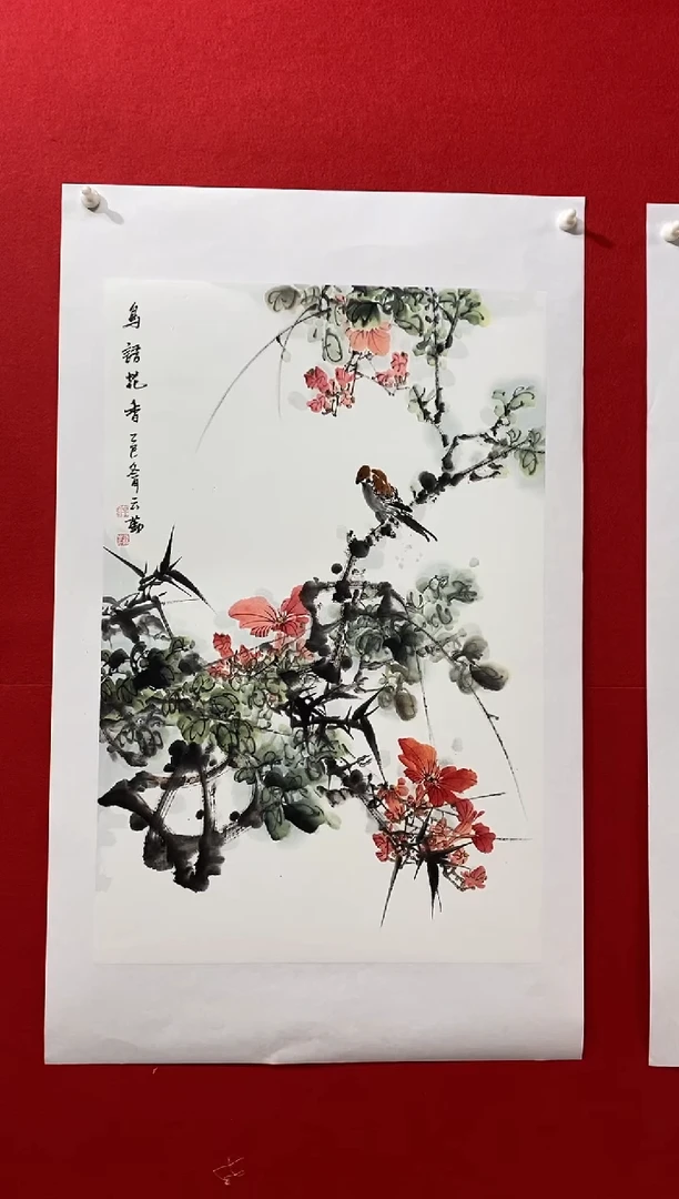 国画国画NYQ杰牛云勤老师作品