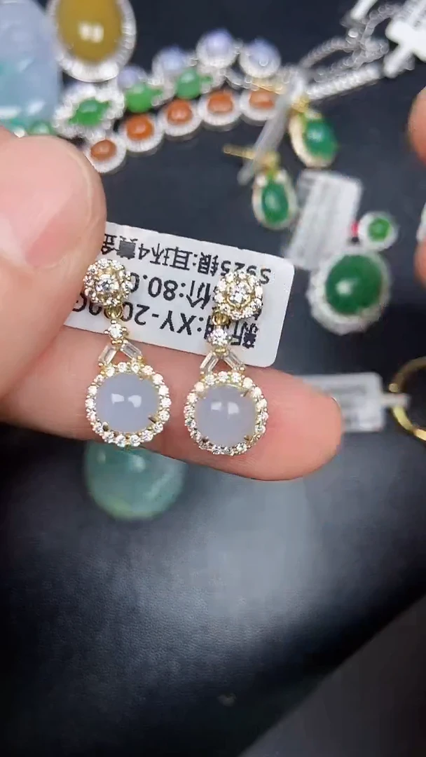 银S925镶嵌戒指翡翠2840