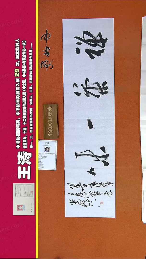 【闪购商品】书法226E王涛书法作品