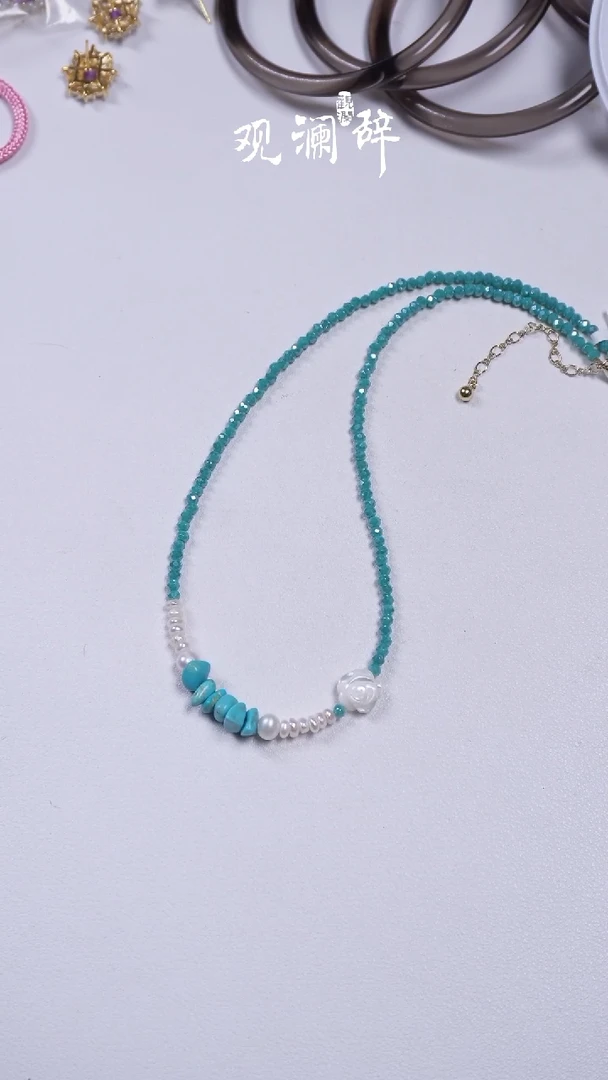 【闪购商品】水晶颈饰未镶嵌颈链