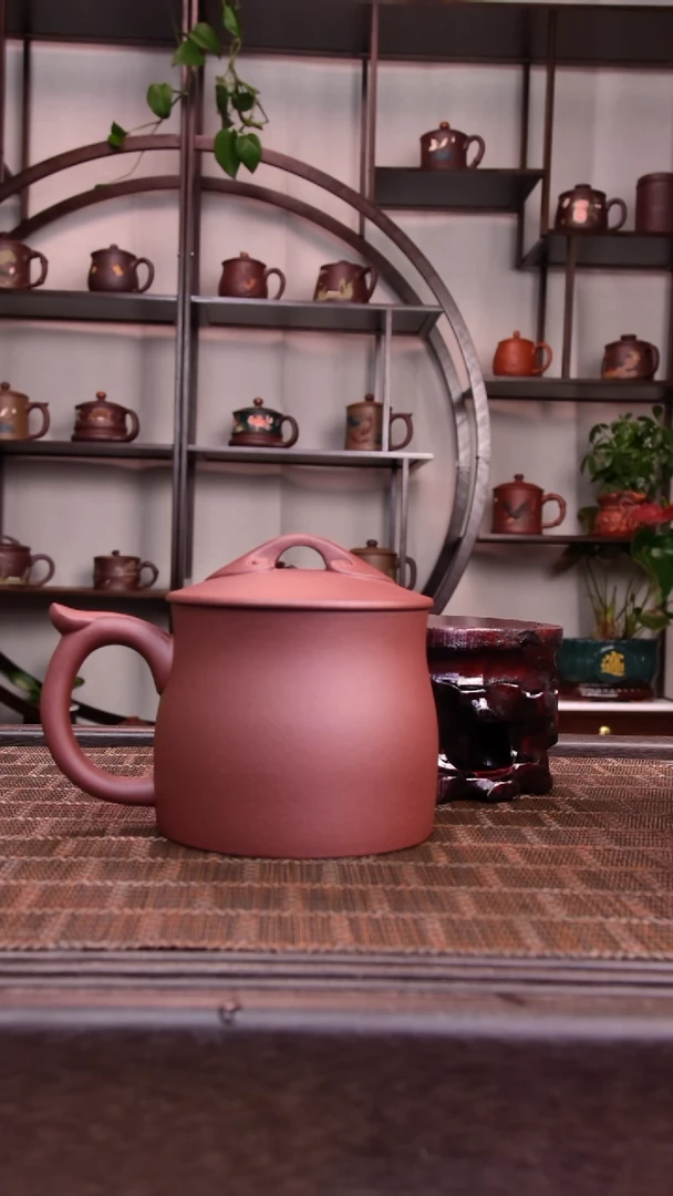 茶杯紫砂新品体验款中槽 清如意光素杯450CC容量