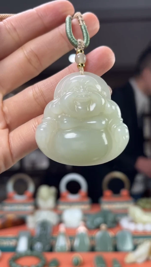 【闪购商品】和田玉颈饰未镶嵌佩佩45mm左右