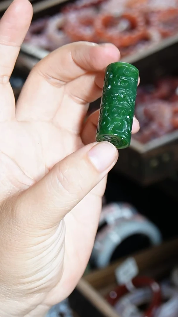 和田玉（碧玉）未镶嵌颈饰0001