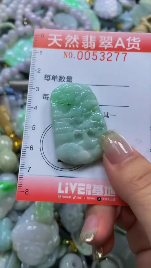 翡翠未镶嵌颈饰闪购0053277