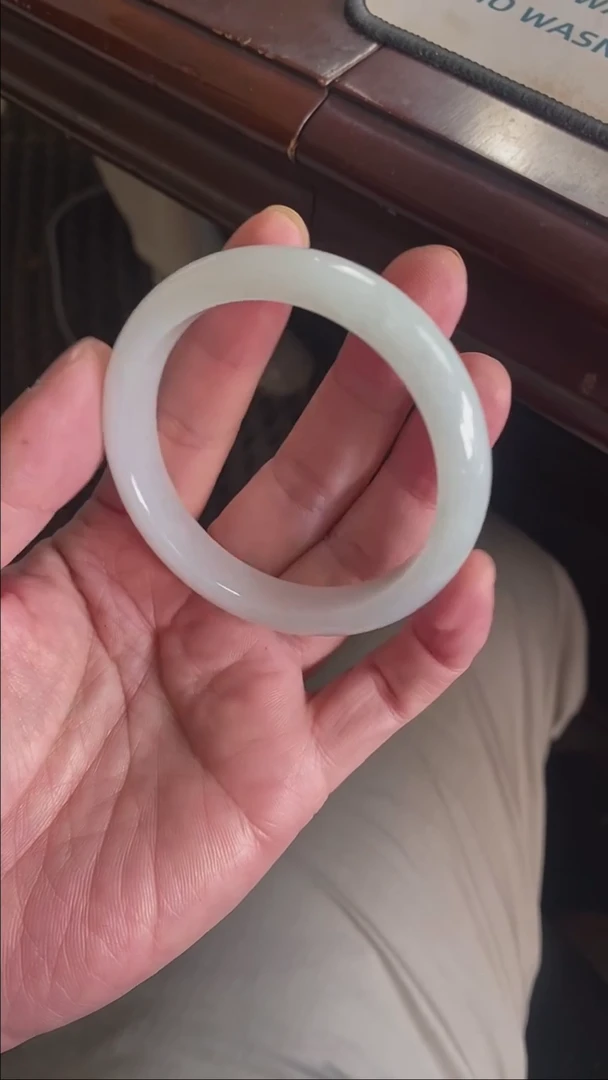 【闪购商品】定制翡翠手镯未镶嵌14052号57圈