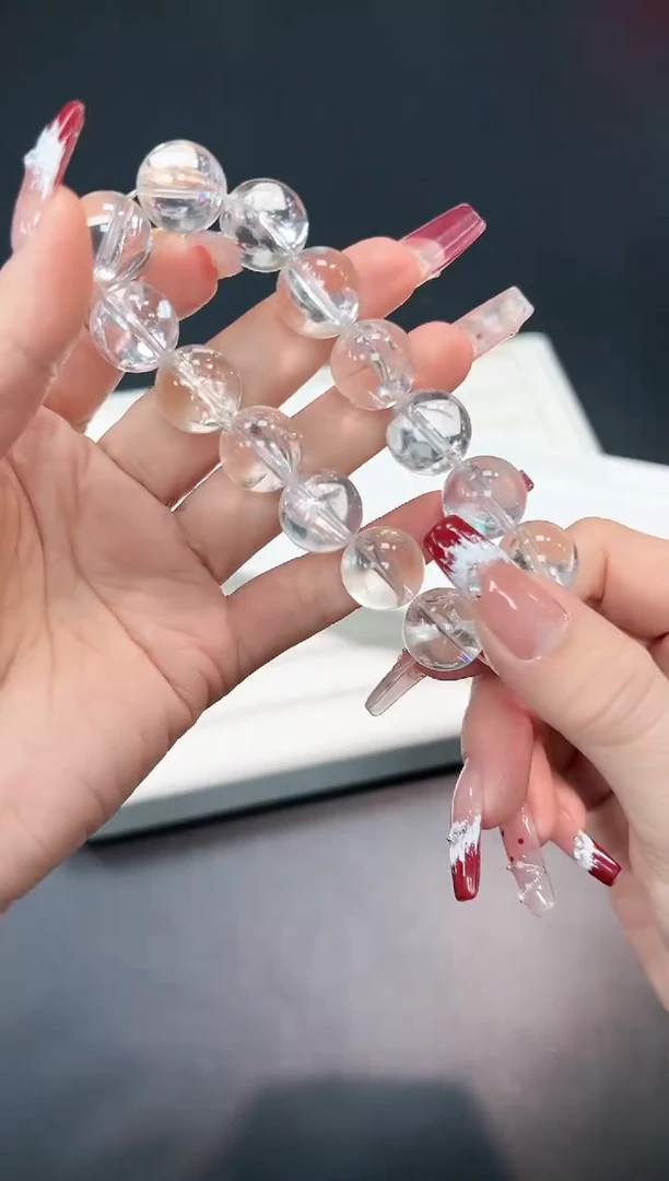 【闪购商品】水晶手串未镶嵌79q多样性发其一/1条默认微瑕