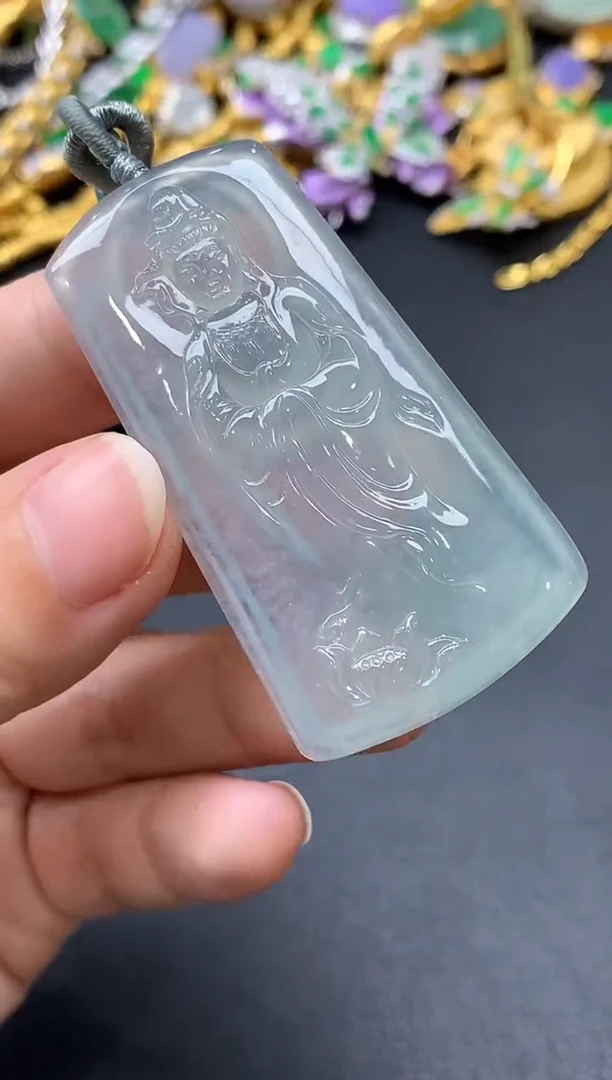 颈饰未镶嵌翡翠343-中国好珍宝