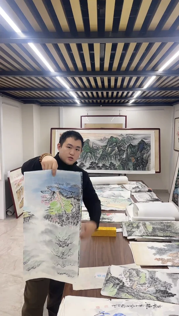 国画阿豪专属补贴-李土庆桃带证书