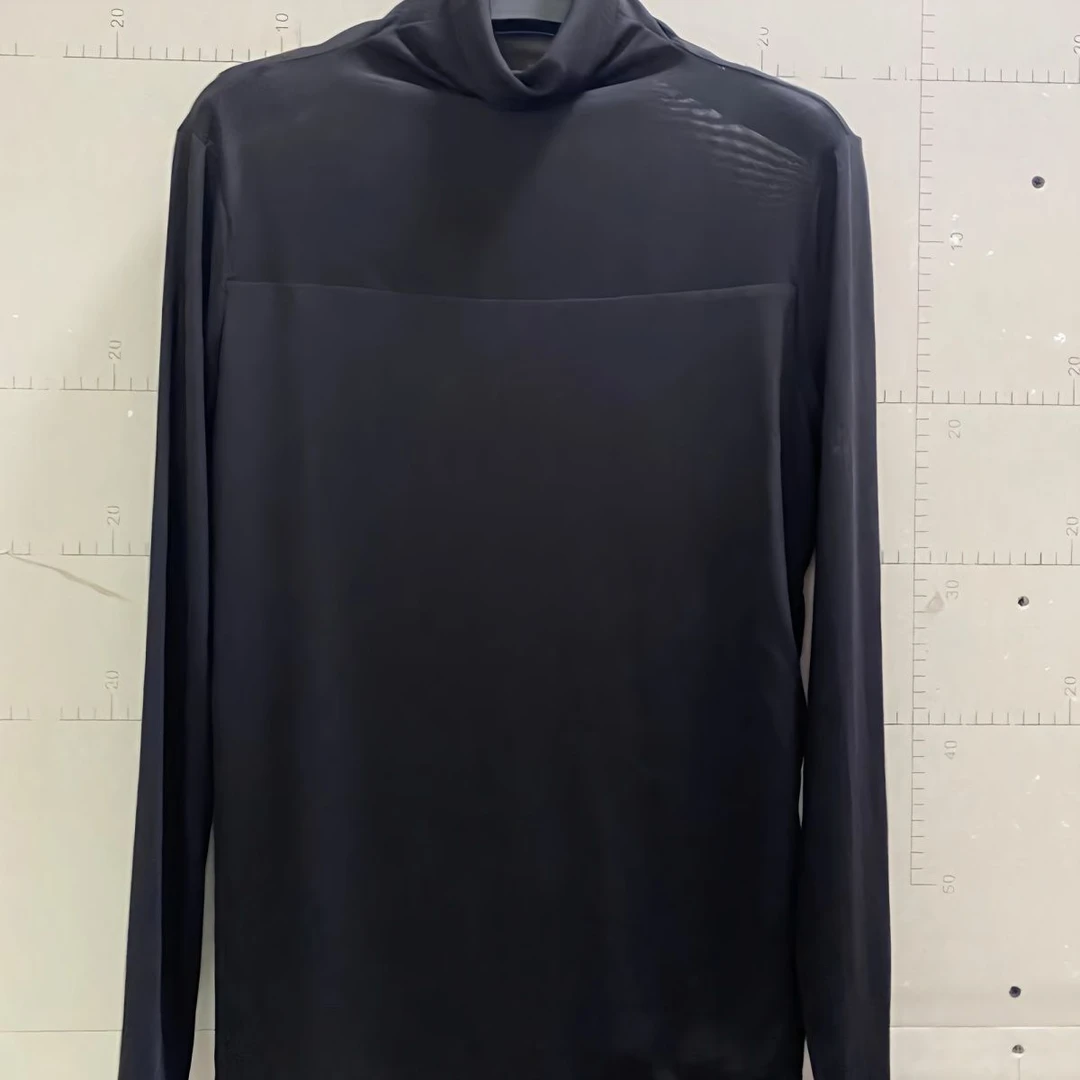 九儿家桑蚕丝高领打底衫爆款2043