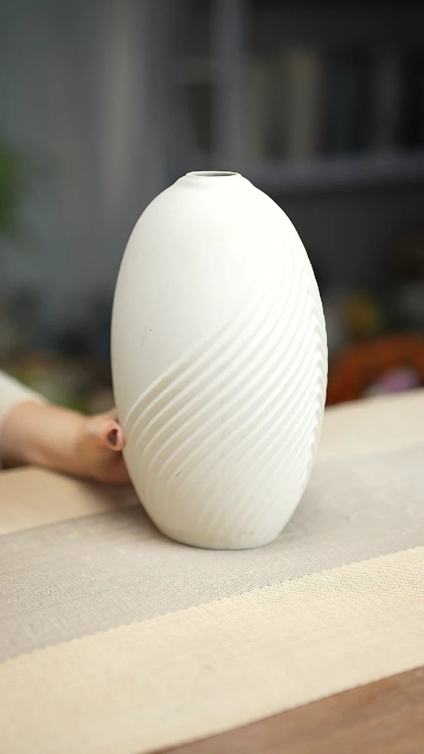 花器斜纹水滴高26