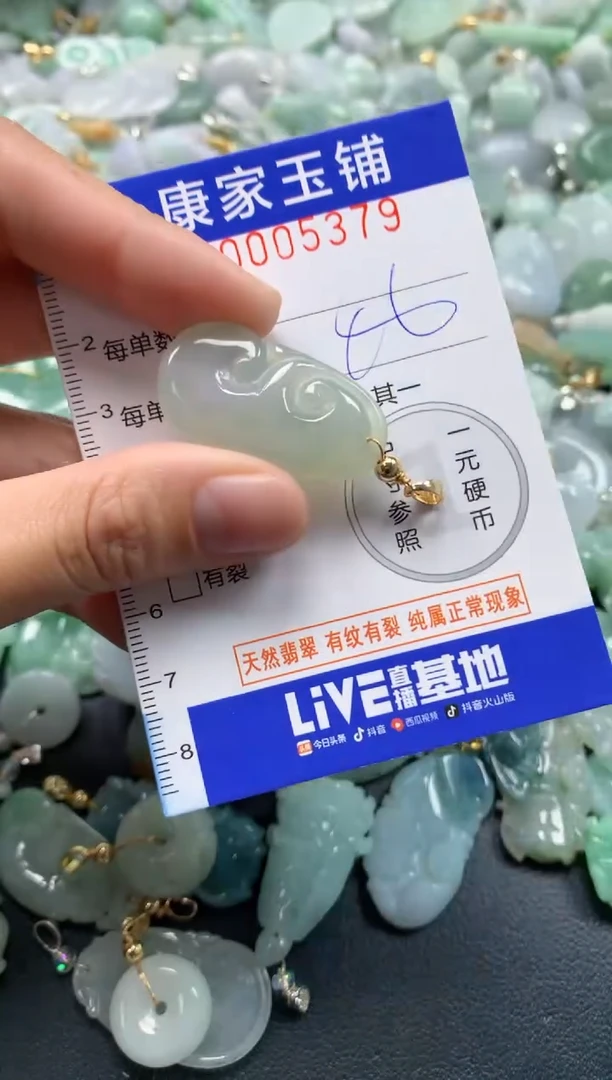 颈饰未镶嵌翡翠5379