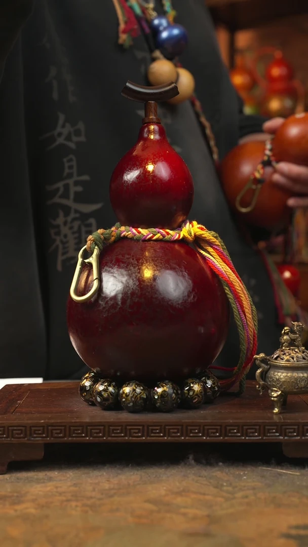 199大漆一物一拍记葫堂出品【不带手串】