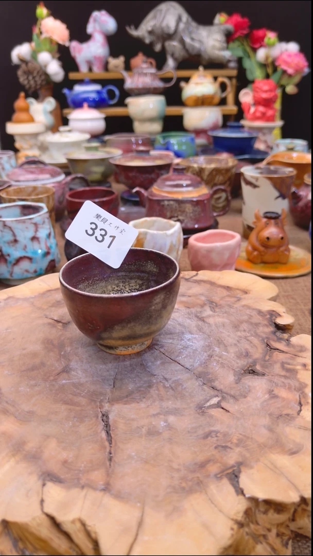 高温颜色釉 窑变系列 微瑕 331