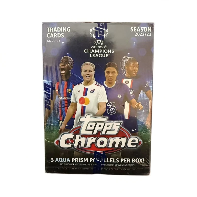2022-2023 Topps Chrome 欧冠 女足 Value 手雷盒 单盒 [代拆]