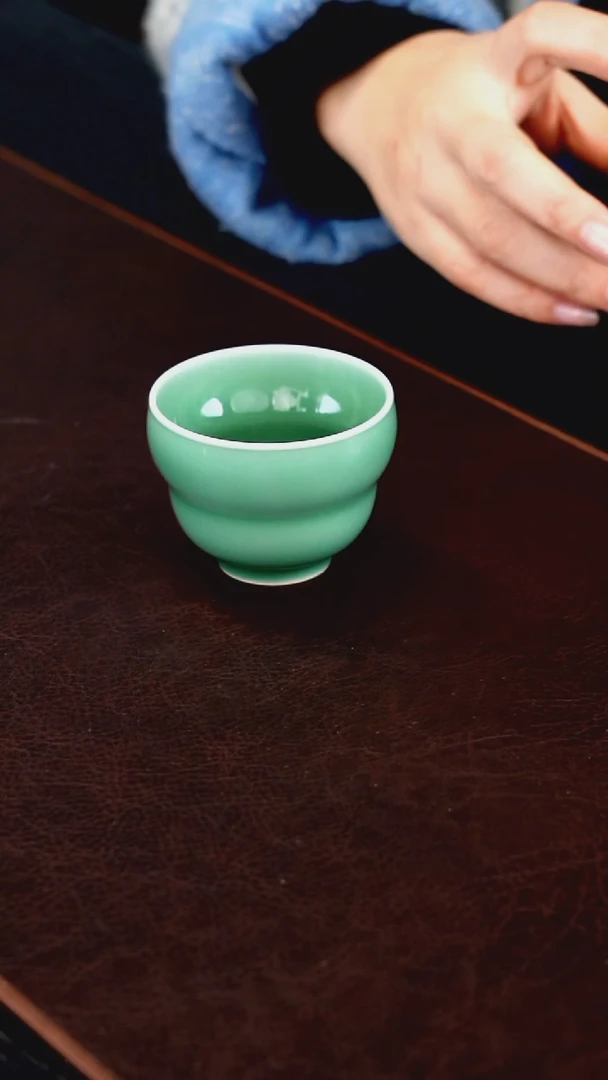 青瓷手工茶器包邮