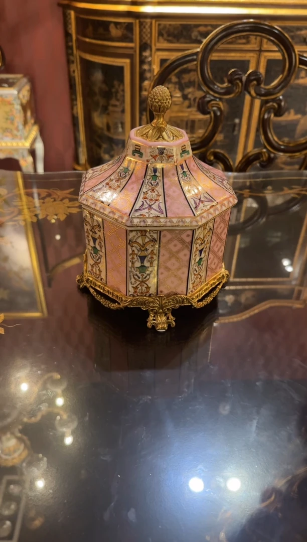 陶瓷凤凰美居新品盖盒