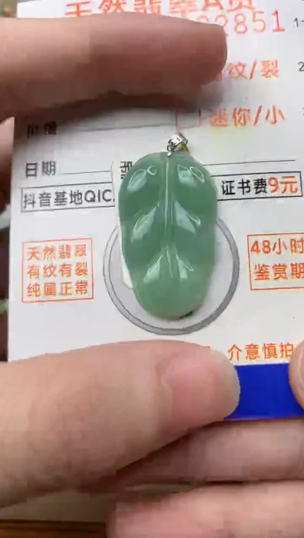 【闪购商品】翡翠颈饰18K金镶嵌2........