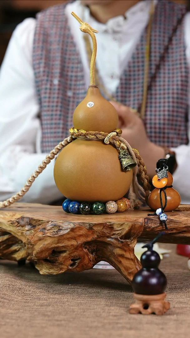 【闪购商品】48—光岳葫天然大漆酒葫芦不含漆珠